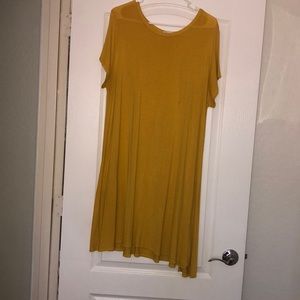 Yellow summer dress